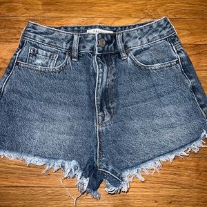 Pacsun denim festival shorts!